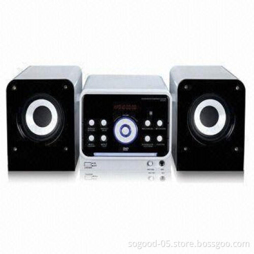 DVD Player with Multi-language OSD Menu, Karaoke Function, USB Port and Earphone Jack